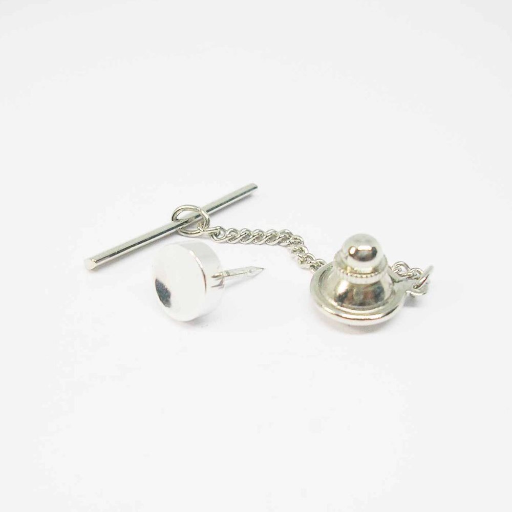 Tie Tack vintage simple Swank Necktie Holder classic Men's Accessory